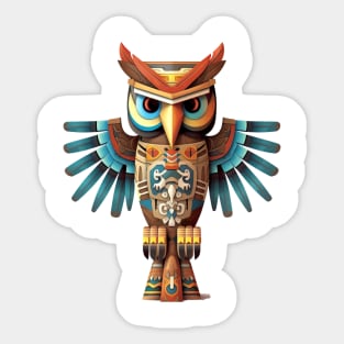 Native American Eagle Symbol Sticker